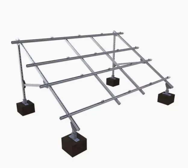 solar panel ground mount rack (3)